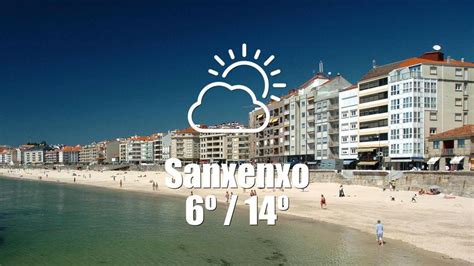 el tiempo sanxenxo.